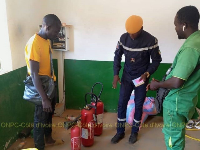 MANKONO : LE PERSONNEL DE CINQ  ETABLISSEMENTS RECEVANT DU PUBLIC (ERP) SENSIBILISE SUR LA SECURITE INCENDIE