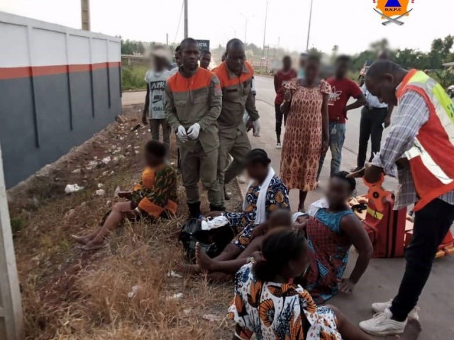 LES POMPIERS CIVILS DU LOH-DJIBOUA AU SECOURS DE SIX VICTIMES D’ACCIDENT