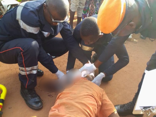 05 BLESSES DONT UN CAS GRAVE DANS DES ACCIDENTS DE LA CIRCULATION A MAN
