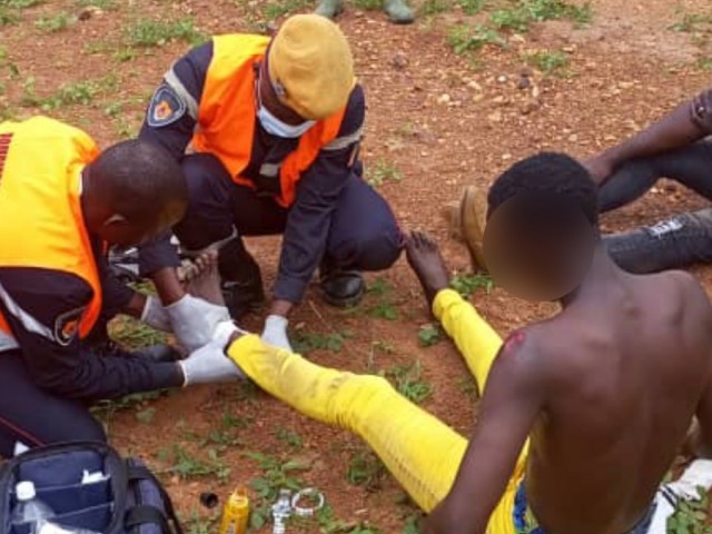 DEUX ACCIDENTS POUR LES POMPIERS CIVILS DU TCHOLOGO