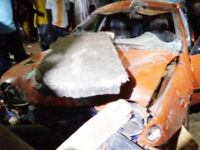 ABENGOUROU : UN PERE ET SA FILLE DE 03 ANS RENVERSES PAR UN VEHICULE DE TRANSPORT EN COMMUN
