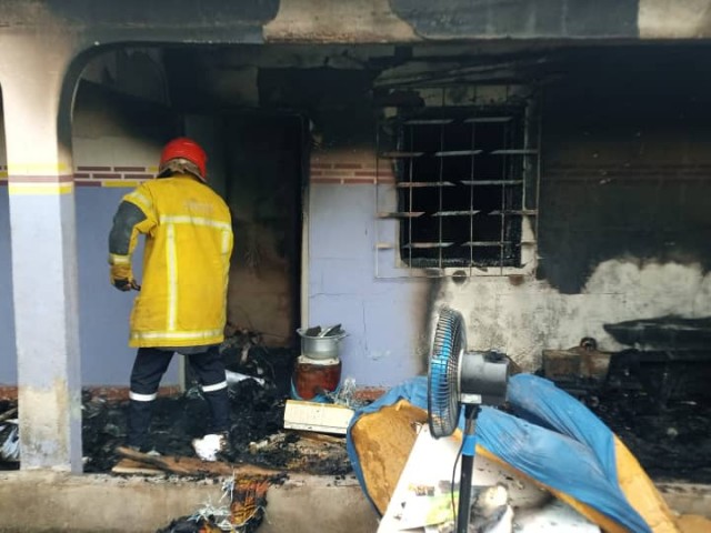 DALOA : 03 APPARTEMENTS EN FEU ETEINTS PAR LES POMPIERS CIVILS DU HAUT-SASSANDRA           