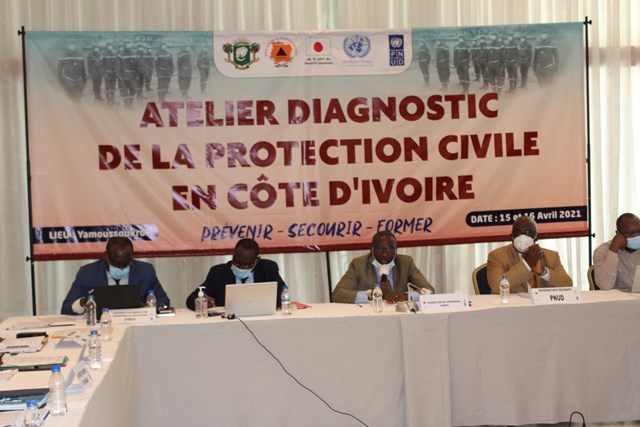 CLÔTURE DE L’ATELIER DIAGNOSTIC DE LA PROTECTION CIVILE EN CÔTE D’IVOIRE : DE GRANDES ACTIONS PRÉCONISÉES