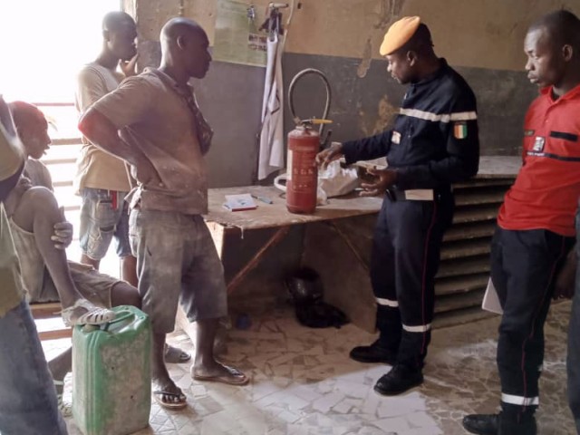 MANKONO /SECURTE INCENDIE : 05 BOULANGERIES VISITEES PAR LES POMPIERS CIVILS