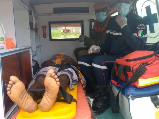 DEUX SEXAGENAIRES SECOURUS PAR LES POMPIERS CIVILS A SEGUELA ET MANKONO
