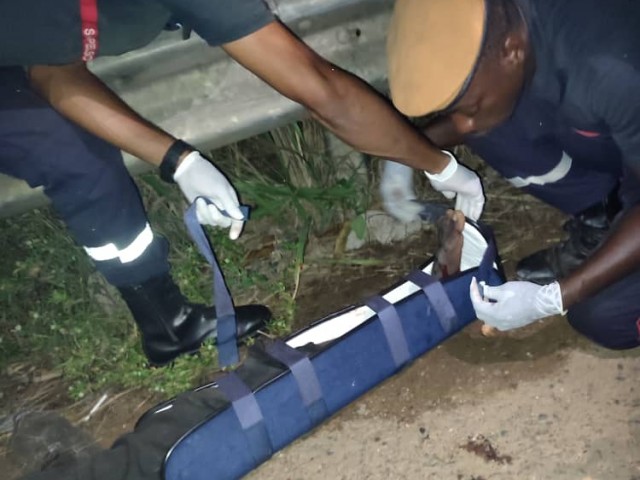ABOISSO : CINQ VICTIMES ISSUES DE DEUX ACCIDENTS DE LA CIRCULATION SECOURUES PAR LES POMPIERS CIVILS DU SUD-COMOE