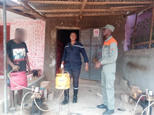 TOUMODI : LES POPULATIONS SENSIBILISEES SUR LES RISQUES LIES A L’UTILISATION DU GAZ BUTANE