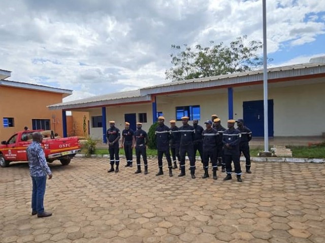 VISITE DU DIRECTEUR GENERAL DE L'ONPC : SOUTIEN ET ENCOURAGEMENT AUX CENTRES DE PROTECTION CIVILE