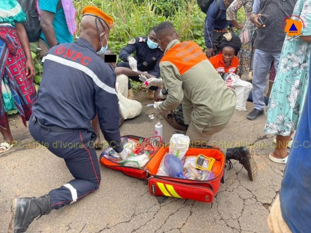 SAN-PEDRO : 38 PERSONNES BLESSEES DANS UNE SORTIE DE ROUTE