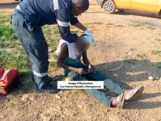 LES POMPIERS CIVILS DU GUEMON ET DU LOH-DJIBOUA PORTENT ASSISTANCE A 2 HOMMES