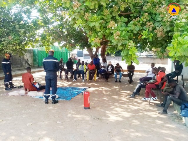 SEGUELA : LE PERSONNEL D’UNE ENTREPRISE DE NOIX DE CAJOU INITIE AUX GESTES DE PREMIERS SECOURS