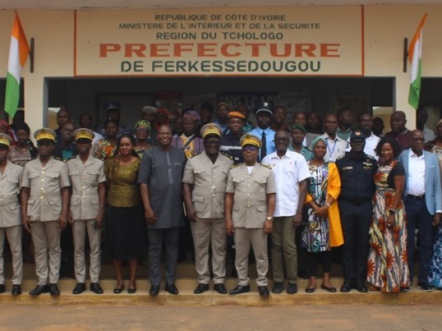 PROJET D’APPUI A LA PROTECTION CIVILE : LA CAMPAGNE DE SENSIBILISATION DE FERKESSEDOUGOU LANCEE