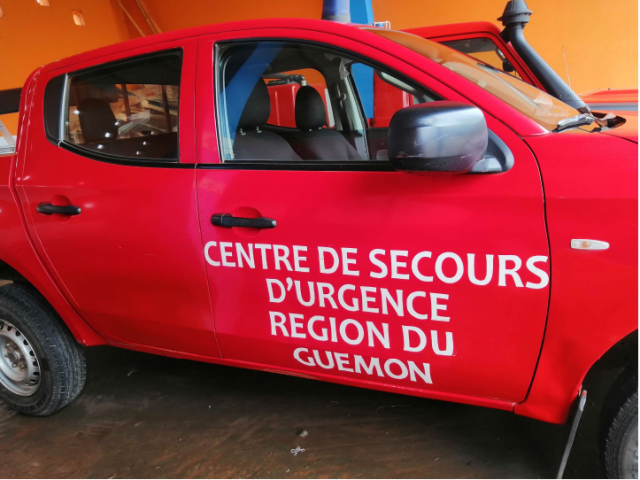 LES POMPIERS CIVILS DU GUEMON VISITENT HUIT HOTELS