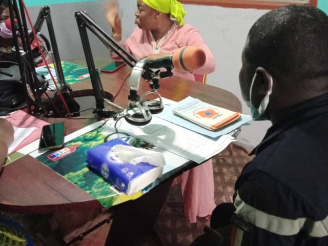 SENSIBILISATION : LA RADIO « DJIBOUA FM » UN AUTRE CANAL POUR LES POMPIERS CIVILS A DIVO