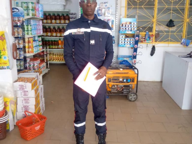 SECURITE INCENDIE : LES POMPIERS CIVILS VISITENT 03 SUPERMARCHES A SEGUELA