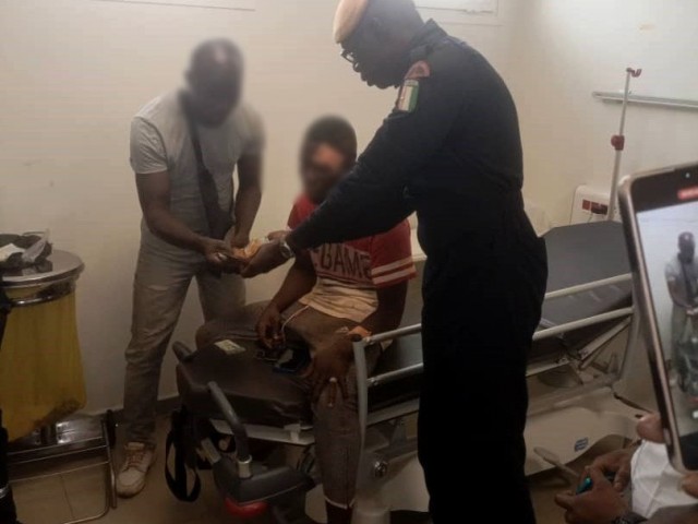 SAN-PEDRO : UN MILLION CINQ CENT TRENTE SIX MILLE FRANCS CFA RESTITUE A UNE VICTIME ACCIDENTEE