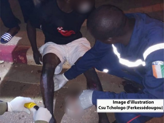 UNE CHUTE A MOTO ET UN ACCROCHAGE FONT 6 VICTIMES A FERKESSEDOUGOU ET DIVO