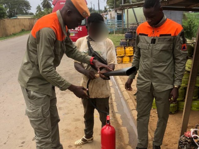 GRAND-BASSAM : DES GERANTS DE DEPOTS DE GAZ SENSIBILISES