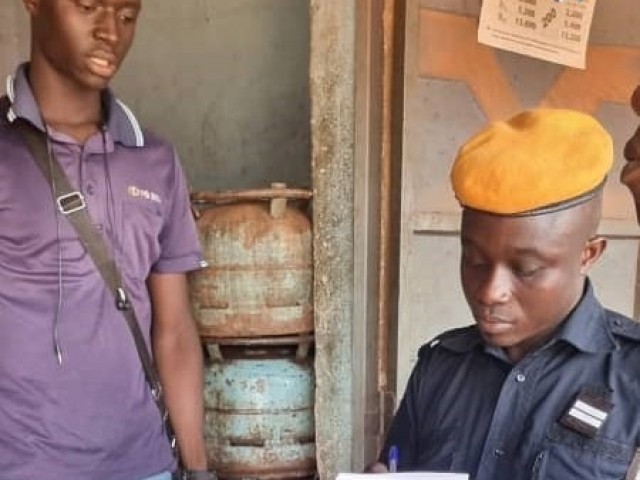 ABENGOUROU : UNE VISITE DE SECURITE INCENDIE ORGANISEE DANS QUATRE DEPOTS DE GAZ AU QUARTIER CAFETOU
