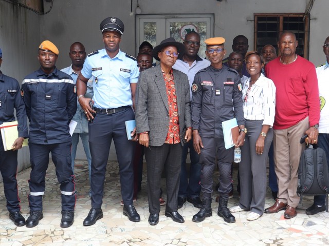 CERTIFICAT DE SECURITE INCENDIE : LA BRIGADE DE CONTROLE DE LA PROTECTION CIVILE RENCONTRE L’ASSOCIATION DES HOTELIERS ET GERANTS DES RESIDENCES DE YOPOUGON