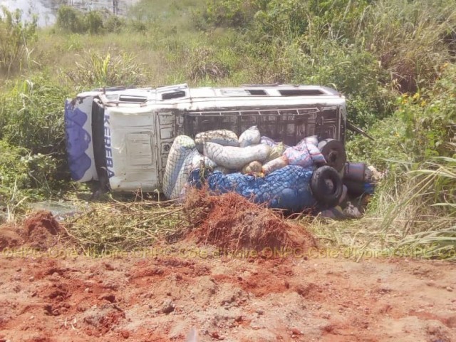 UNE SORTIE DE ROUTE FAIT PLUSIEURS VICTIMES A MAN