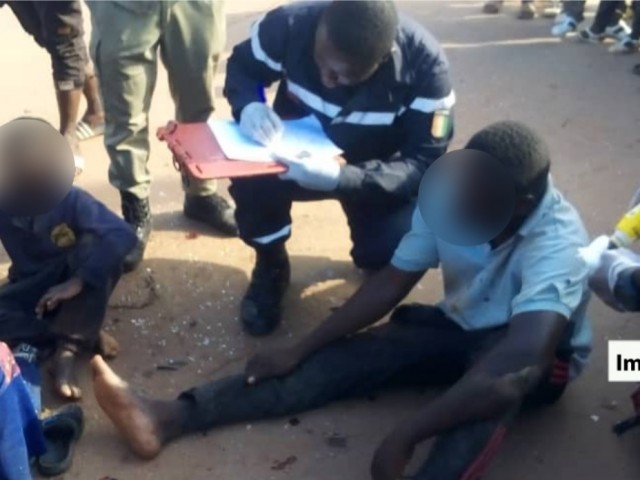 UN CYCLISTE TUE PAR UN MINI CAR A GAGNOA