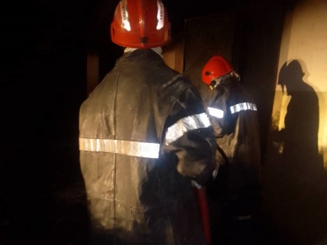 LE LYCEE MODERNE DE OUANINOU SAUVE DES FLAMMES PAR LES SOLDATS DU FEU DU BAFING       