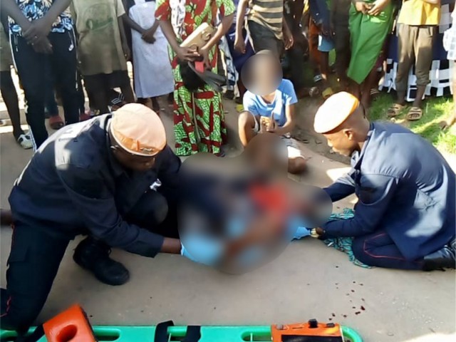 ODIENNE : LES POMPIERS CIVILS DU KABADOUGOU VOLENT AU SECOURS DE 07 VICTIMES DE 2 ACCIDENTS DE LA CIRCULATION