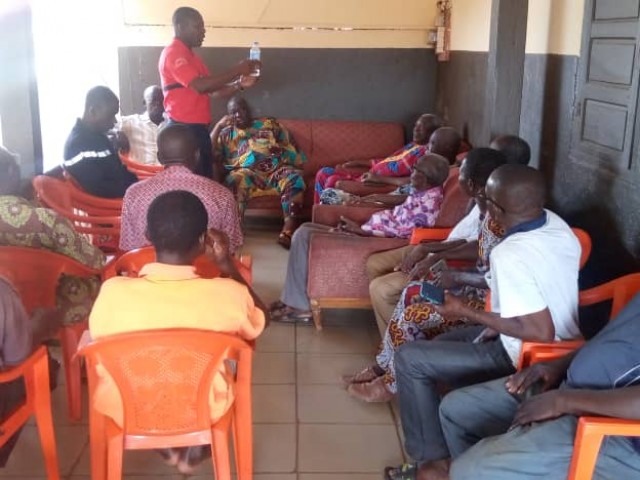 ABENGOUROU/SANKADIOKRO : LES POMPIERS CIVILS SENSIBILISENT SUR LES FEUX DE BROUSSE