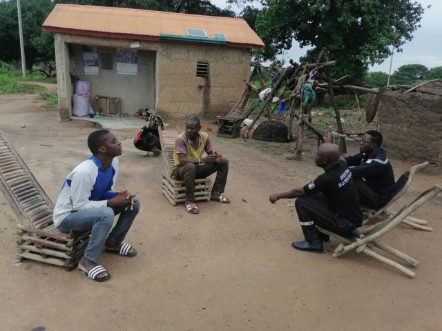 BOUNA : LES POMPIERS CIVILS SENSIBILISENT SUR LA NOYADE A TEDJILEBOUO