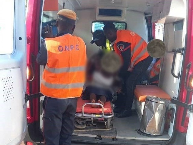 BONDOUKOU/TOUMODI : LES POMPIERS CIVILS ASSISTENT UN HOMME ET DEUX ELEVES VICTIMES D’UNE CHUTE