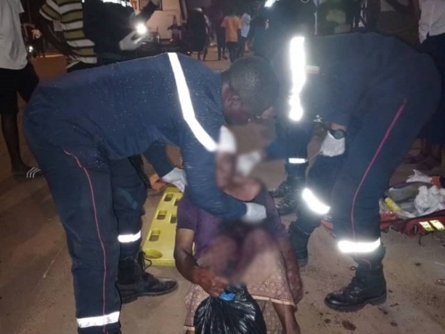 ABENGOUROU/DIMBOKRO : DEUX BLESSEES GRAVES PRISES EN CHARGE PAR LES POMPIERS CIVILS