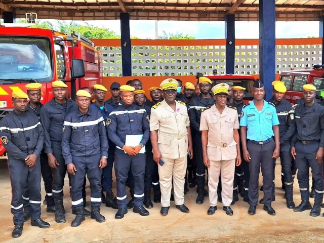 MANKONO : LE PREFET DU BERE VISITE LE CENTRE DE PROTECTION CIVILE