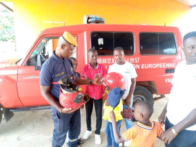 DALOA : UNE DIZAINE D’ENFANTS VISITENT LE CENTRE DE SECOURS D’URGENCE DU HAUT SASSANDRA