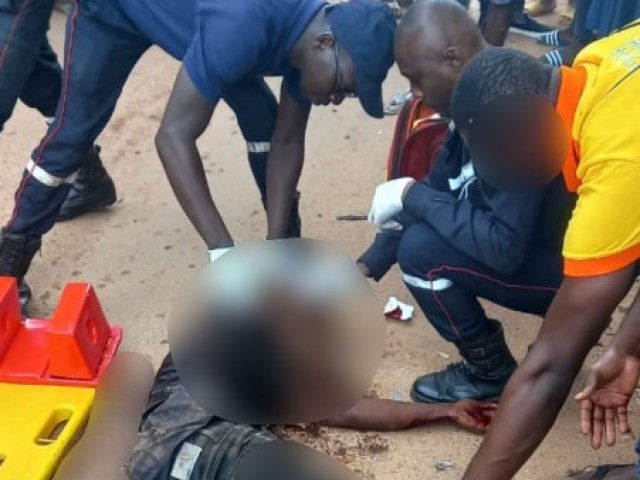 GAGNOA : UN MOTOCYCLISTE PERD UN ŒIL DANS UN ACCIDENT DE LA CIRCULATION