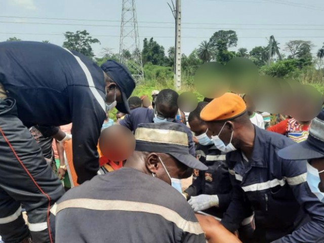 01 MORT ET 07 BLESSES GRAVES DANS UN ACCIDENT DE LA CIRCULATION A MAN