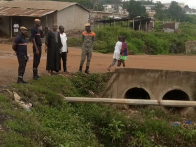 MAN : LES RESIDENTS DU QUARTIER DOMORAUD SENSIBILISES SUR LES RISQUES D’INONDATION  