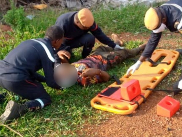 LES POMPIERS CIVILS AU SERVICE DE LA POPULATION A DIVO