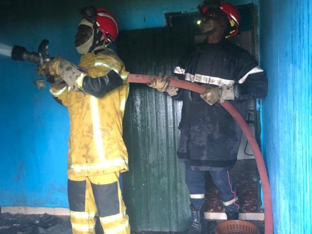 MAN : UN INCENDIE MAITRISE DANS UN HOTEL