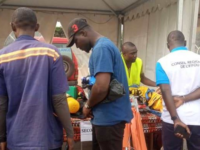 REGION DE L'IFFOU : LES POPULATIONS DE DAOUKRO SENSIBILISEES AUX GESTES DE PREMIERS SECOURS ET LA SÉCURITÉ INCENDIE