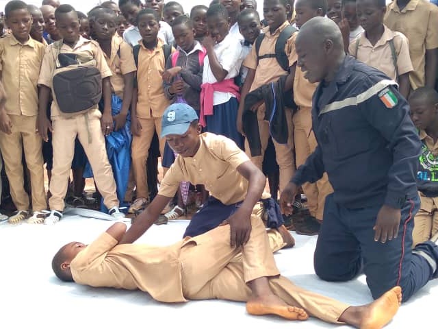 BONGOUANOU: LES ELEVES SENSIBILISES SUR LES GESTES DE PREMIERS SECOURS