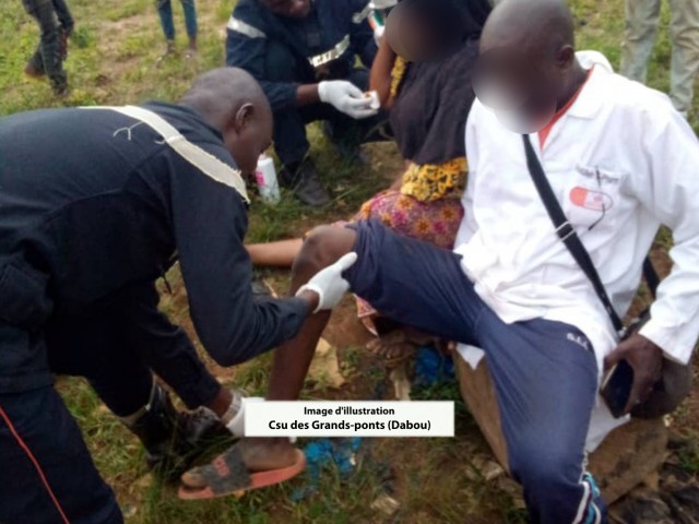 PLUS DE PEUR QUE DE MAL POUR 10 ENFANTS A BONDOUKOU ET UNE FAMILLE A DABOU