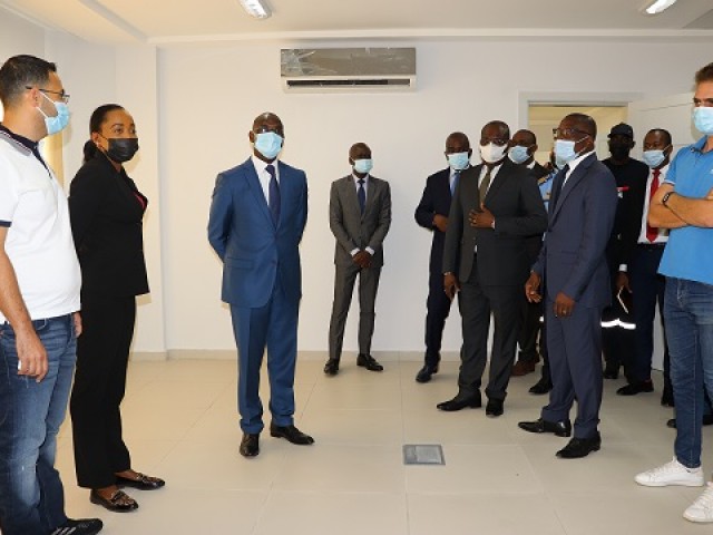 LE MINISTRE VAGONDO DIOMANDE VISITE LE FUTUR SIEGE DE L’ONPC